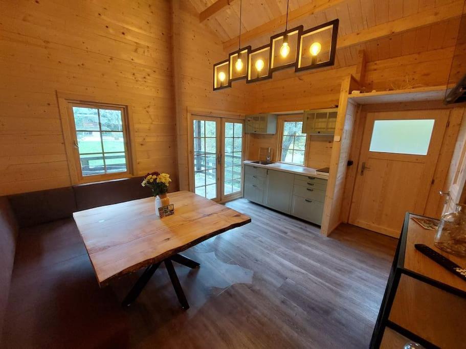 Tiny House Am Teich Apartment Garnsdorf Bagian luar foto