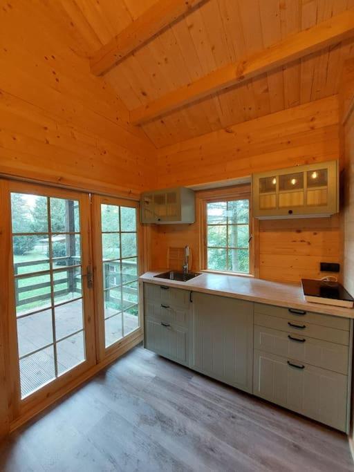 Tiny House Am Teich Apartment Garnsdorf Bagian luar foto