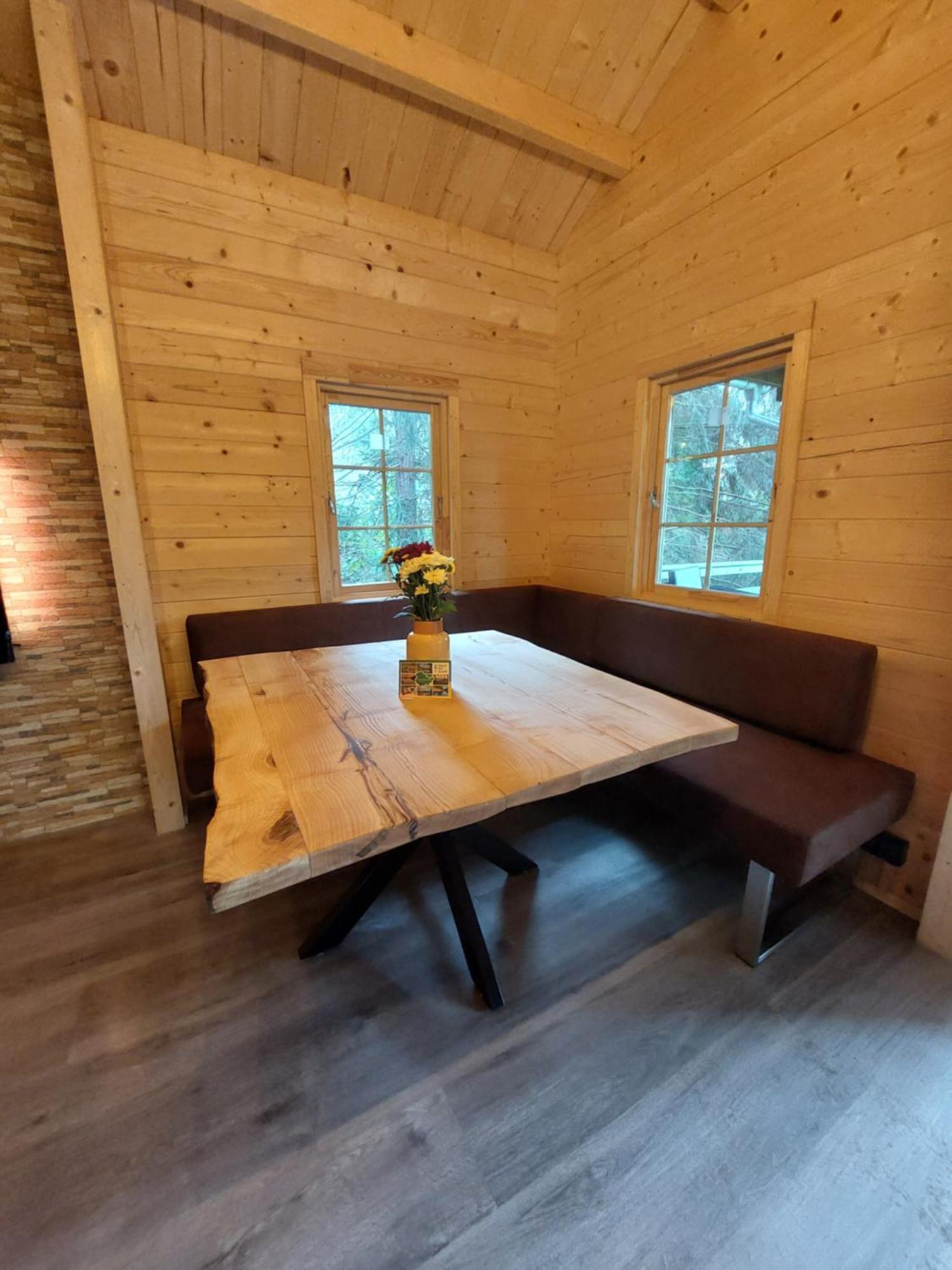 Tiny House Am Teich Apartment Garnsdorf Bagian luar foto